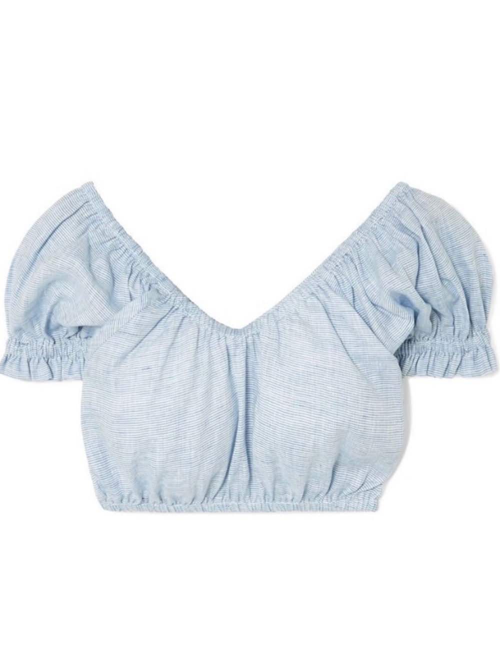 Mara Hoffman┆M┆Lulu Striped Hemp Cropped Top┆365